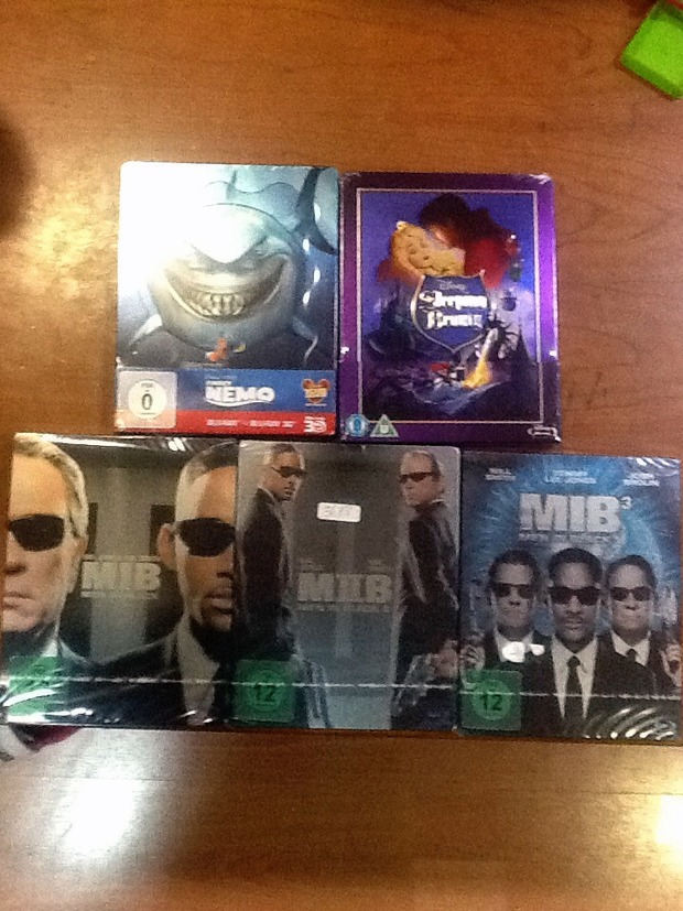 5 steelbooks mas para la coleccion