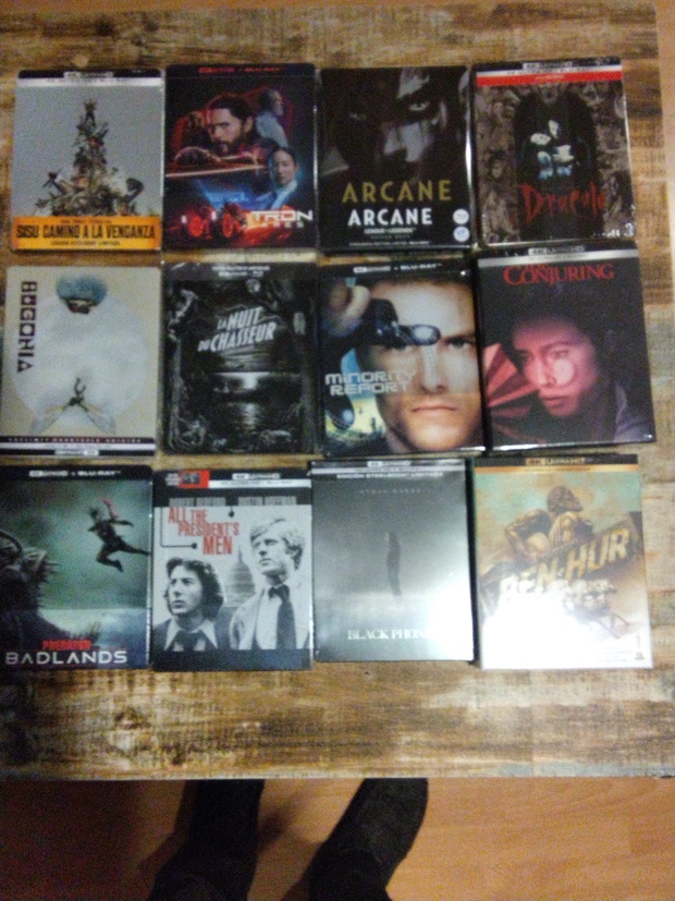 Últimos steelbooks 