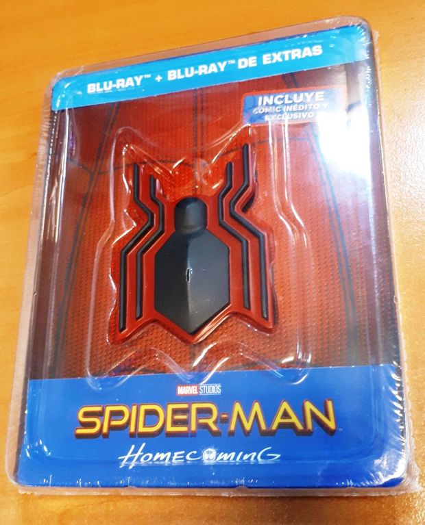 Otro Spideman con araña "imantada"...