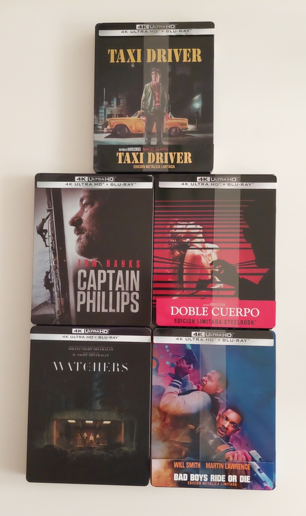 Últimos steelbooks...