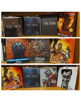 Últimos steelbooks 