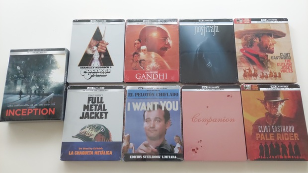 Muuuchos steelbooks....