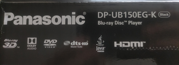 Duda Reproductor Panasonic DP-UB150