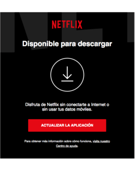 Netflix y las descargas