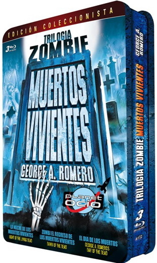 trilogia romero en bluray lata para noviembre