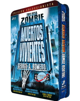 trilogia romero en bluray lata para noviembre
