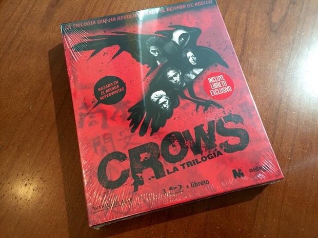 Pack Bluray TRILOGÍA CROWS