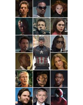 LOS confirmados para Captain America: Civil War 