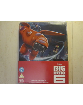 Big Hero 6 (3D + 2D) estuche metálico de Zavvi