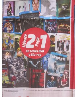 2x1 en series DVD y Blu-Ray en MM del 1 al 7 de Octubre (también en Canarias)