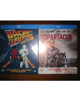 Pedido Amazon: metales de Regreso al Futuro y Espartaco