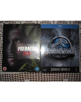 Predator 3D (Zavvi) y Jurassic World (Amazon)