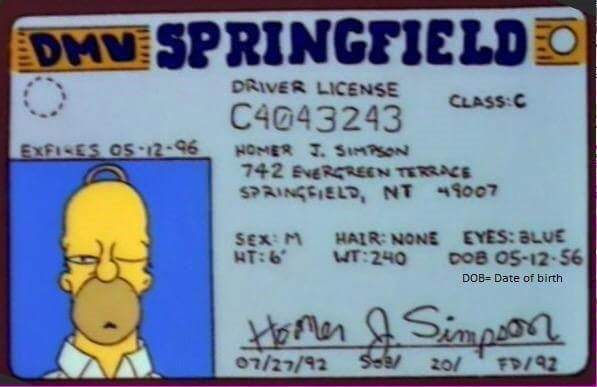 ¡Que Homer Simpson cumple hoy 60 años!