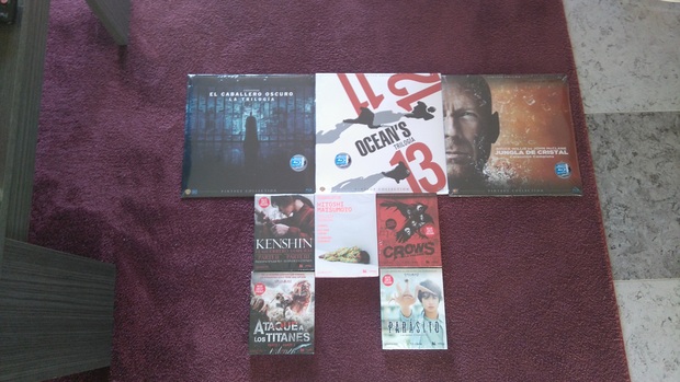 Ya me llegó el megapack de fin de Año de Hobbyconsolas. 23 peliculas ganadas en un solo concurso.