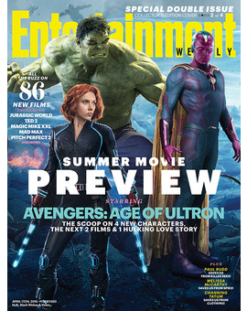 Vengadores Era de Ultron: nuevas portadas EW