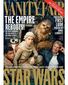 Star Wars el Despertar de la Fuerza: Han Solo y Chewbacca en Vanity Fair