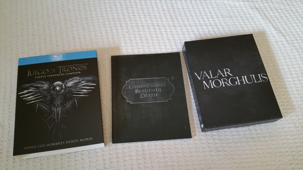 season 4 ya en casa!!!!. Valar Morghulis