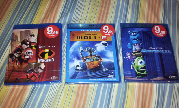 aumentando la coleccion PIXAR (ECI Semana Fantastica)