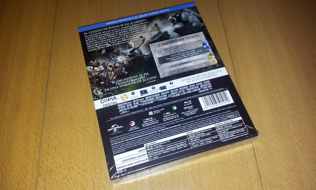 Blancanieves y la leyenda del cazador STEELBOOK (1)
