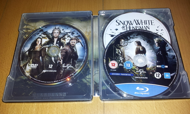 Blancanieves y la leyenda del cazador STEELBOOK (4)