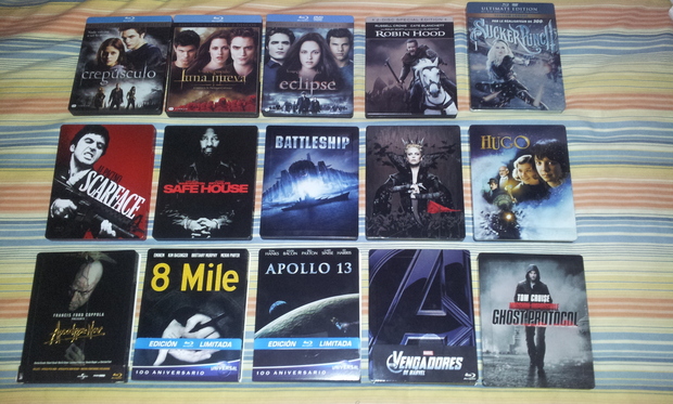 mi coleccion STEELBOOK sigue creciendo!!!