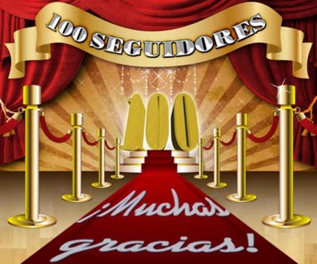 100 seguidores Mubis!!!. Muchas gracias a todos!!!