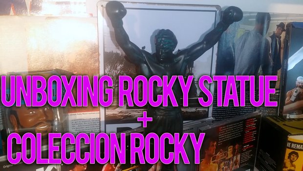 Unboxing Estatua de Rocky + Colección Rocky Youtube