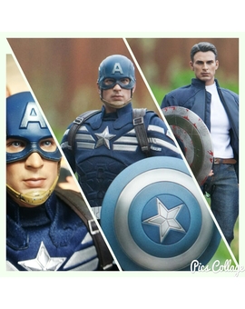 Ultima Compra Hot Toys Capitan America + Steve Rogers