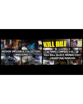 Ultimas compras Bluray/Unboxing Black Mamba Edition
