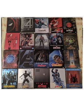 Steelbooks Marvel + infiltrado
