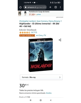 Reservas abiertas amazon.it 5 de octubre
