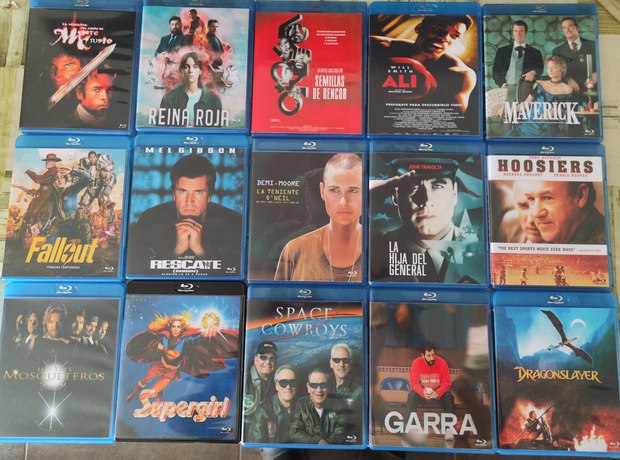 Custom blurays