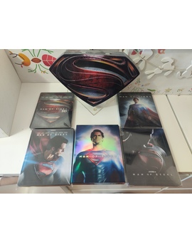 Mi colección de man of steel...books....