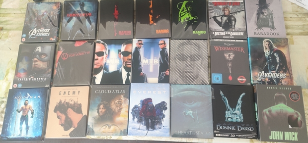 Ultimas compras metálicas....