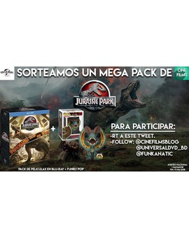 CONCURSO JURASSIC PARK + CRITICA JURASSIC WORLD: EL REINO CAIDO.
