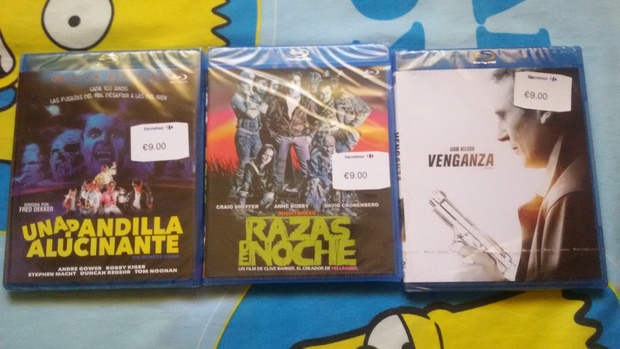 mi 3x2 de Carrefour a 6€ por película :P