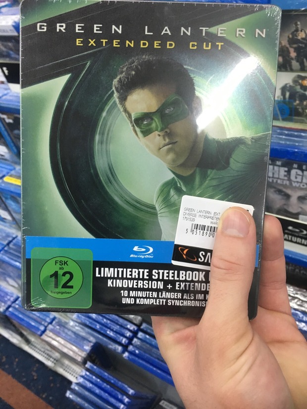 Steel Green Lantern Edición Alemania