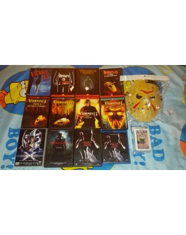 Mi colección Viernes 13 con la Máscara que acabo de comprar