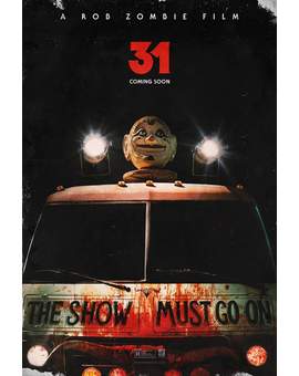 Poster Oficial de 31, lo nuevo de Rob zombie