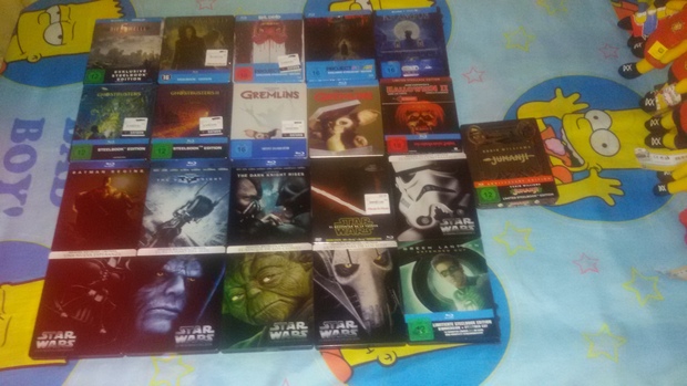 Todos los Steelbooks Regalados por mi Amore