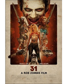 Nuevo póster de 31 lo nuevo de Rob Zombie