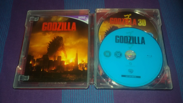 Steelbook Godzilla Alemán por Dentro