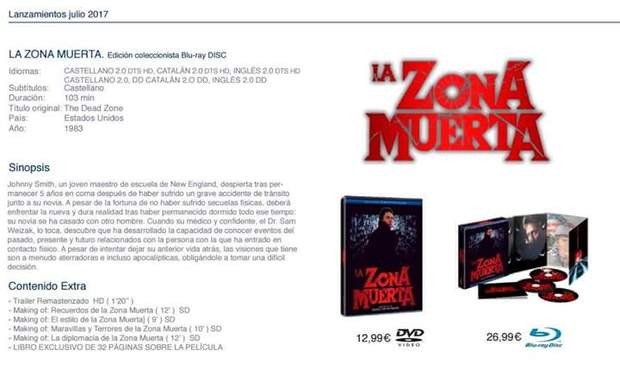 La Zona Muerta por Selecta Visión