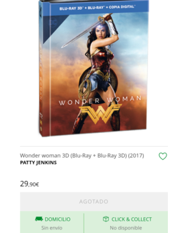 Wonder Woman El Corte Inglés