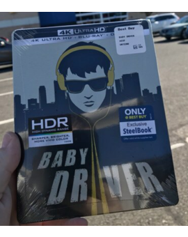 Por si siguen dudando cancelar el steelbook 4k BABY DRIVER
