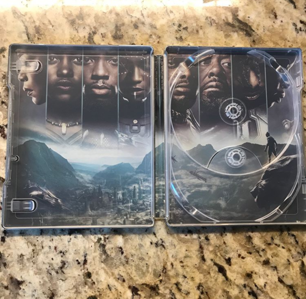 Steelbook Black Planther Por Dentro