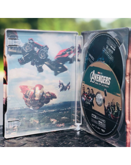 Interior steelbook 4k Avengers Age Of Ultrón