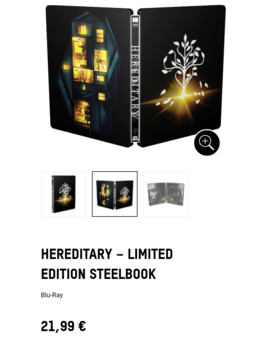 Reservas Abiertas Steelbook HEREDITARY