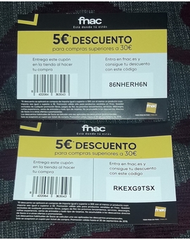 Códigos Descuento Fnac