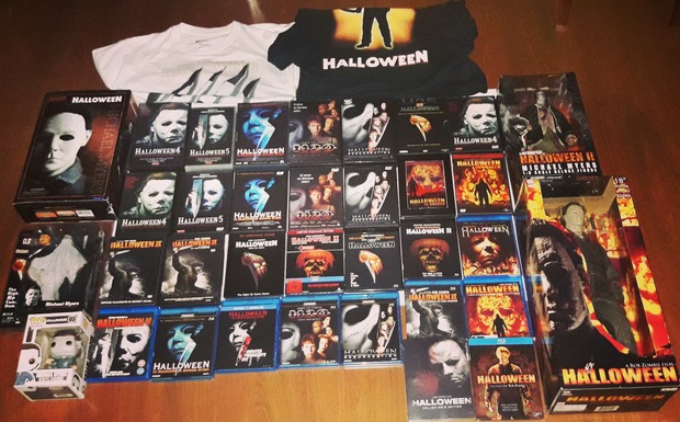 Preparándome para La Noche De Halloween